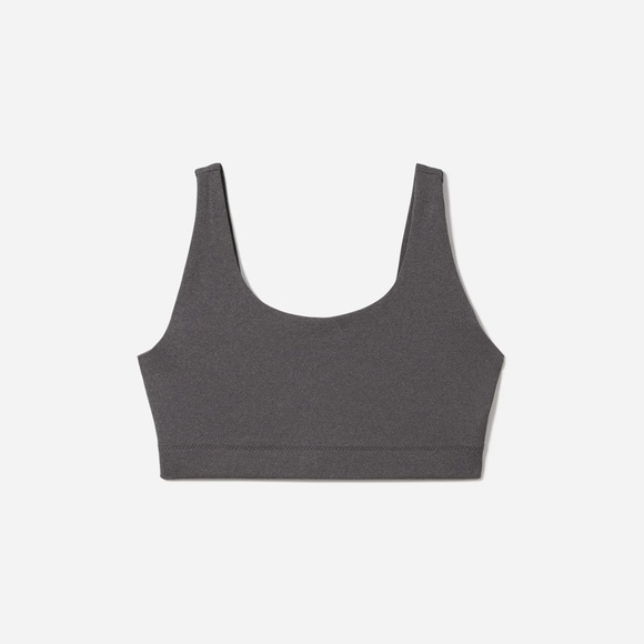 NWT EVERLANE The Perform Bra in Heathered Charcoal sz XXL - Picture 2 of 9